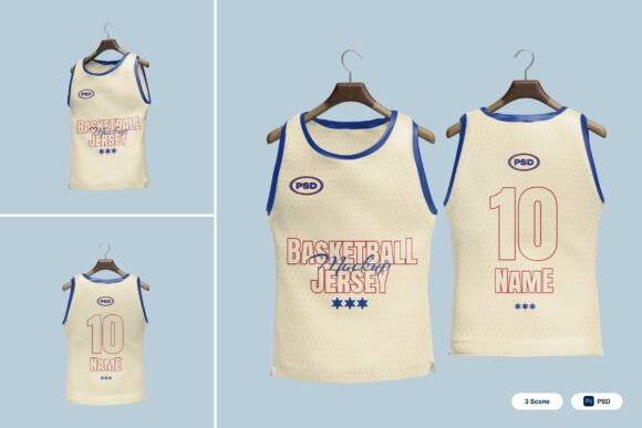 Basketball Jersey 3D Mockup: A Practical Tool for Sports Apparel Design and Presentation