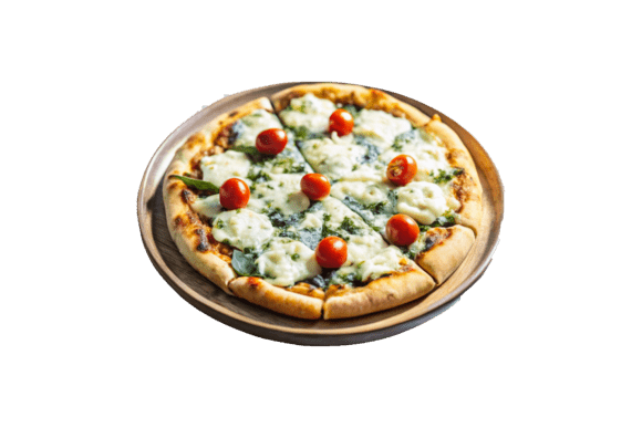 Customize Your Creative Projects with High-Quality Hot Delicious Pizza T-shirt 3D PNG Graphics