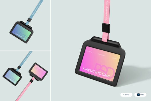 Enhancing Brand Presentation with Lanyard 3D Mockup