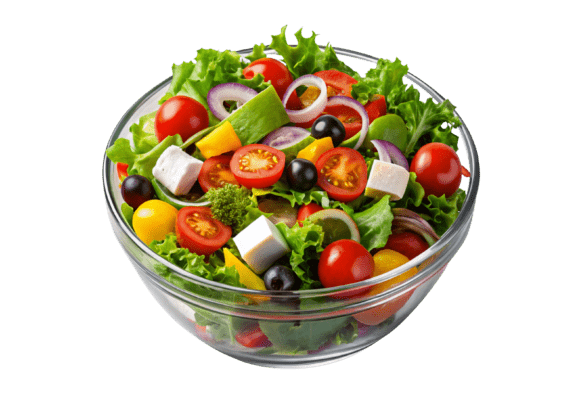 Fresh Mixed Salad 3D Rendering PNG: A Strategic Asset for Design and Branding