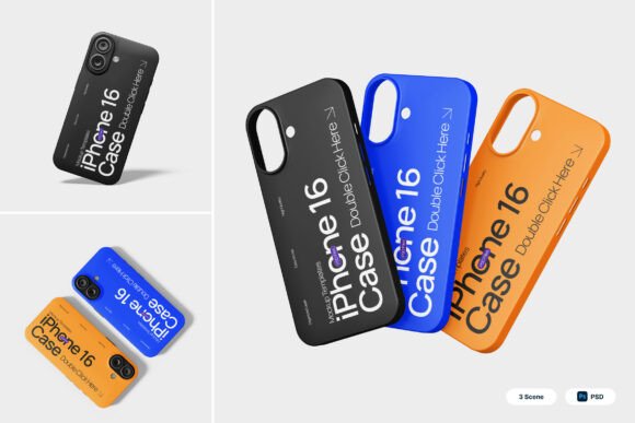 iPhone 16 Case 3D Mockup: A Practical Tool for Designers and Brands