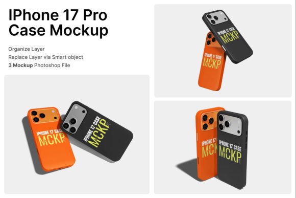 iPhone 17 Pro Case 3D Mockup: A Practical Tool for Branding and Product Presentation