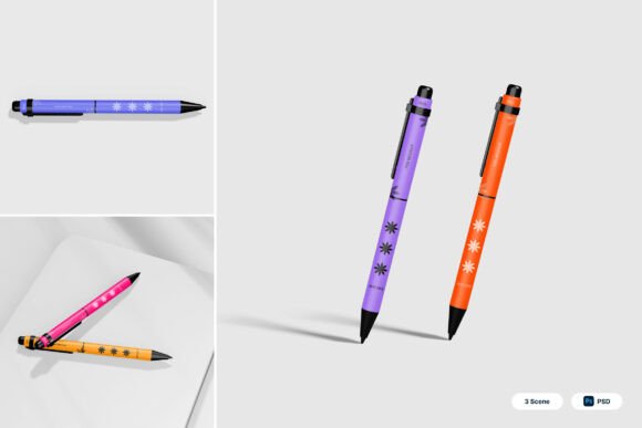 Pen 3D Mockup: A Practical Tool for Realistic Stationery Presentations